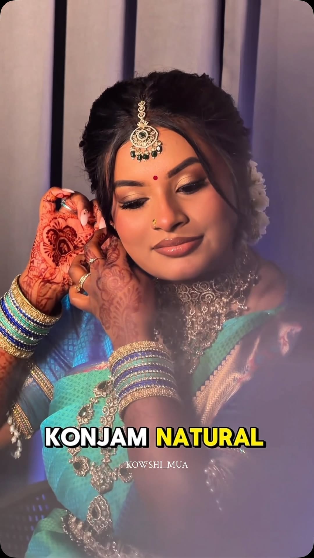 Post 3 by Sahaara_bridal_studio | Chennaimua on Instagram (video)