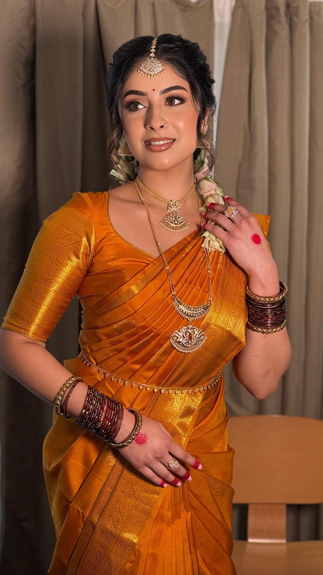 Post 9 by Sahaara_bridal_studio | Chennaimua on Instagram (video)