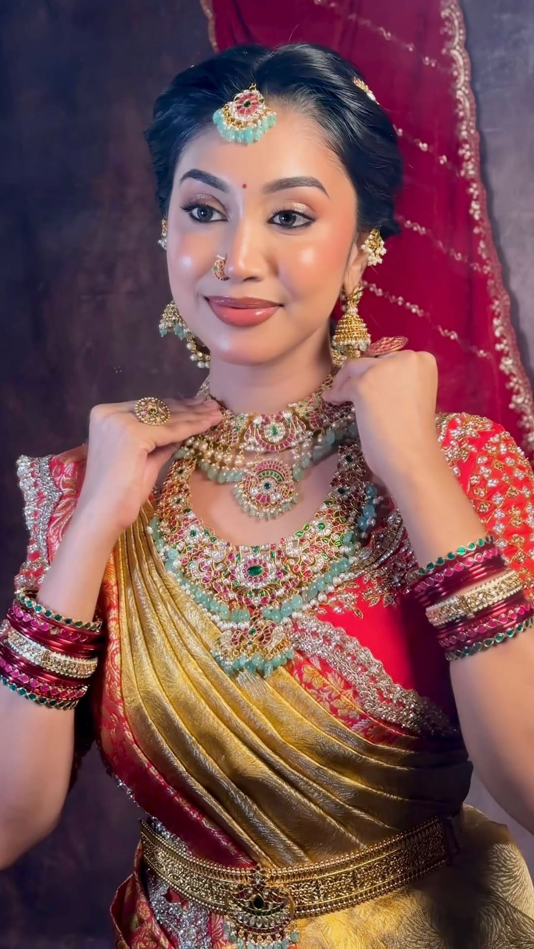 Post 8 by Sahaara_bridal_studio | Chennaimua on Instagram (video)
