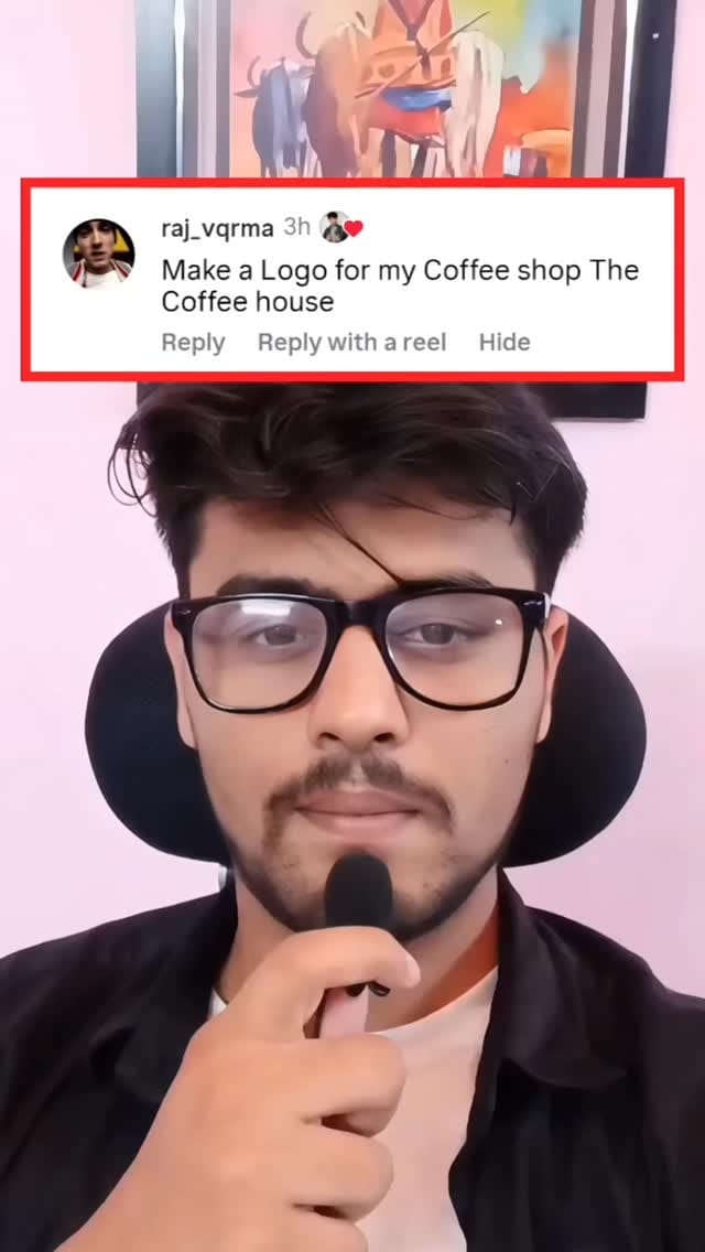 Post 10 by Graphic designer |  Piyush on Instagram (video)
