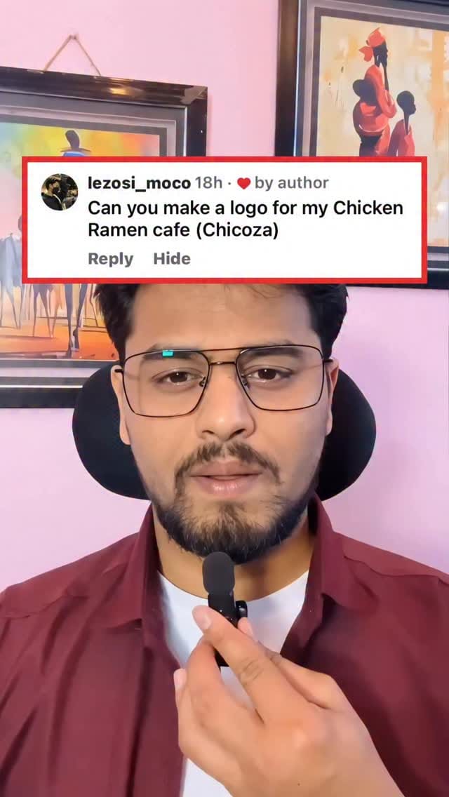 Post 8 by Graphic designer |  Piyush on Instagram (video)