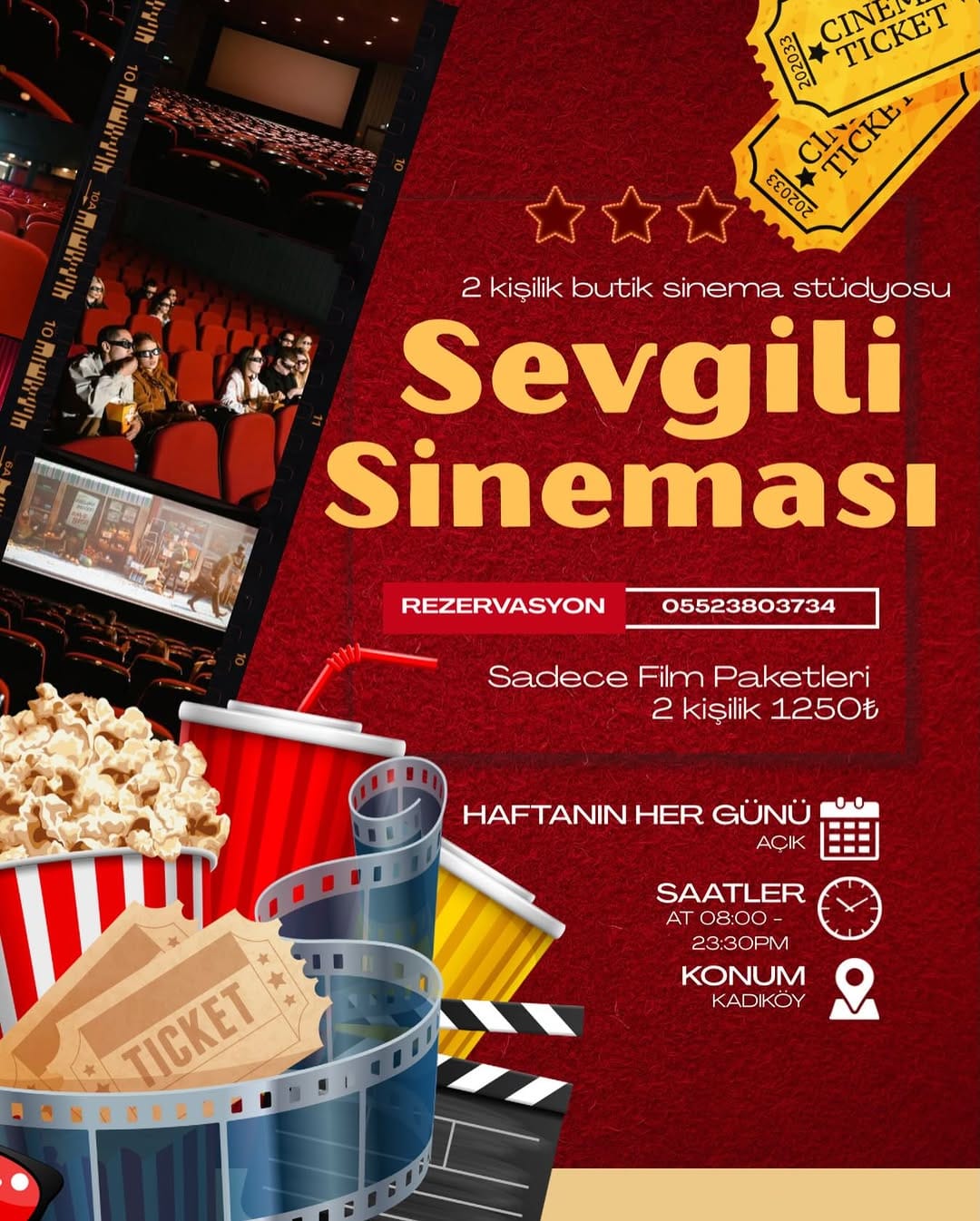 Post 9 by SEVGİLİ SİNEMASI KADIKÖY on Instagram (image)