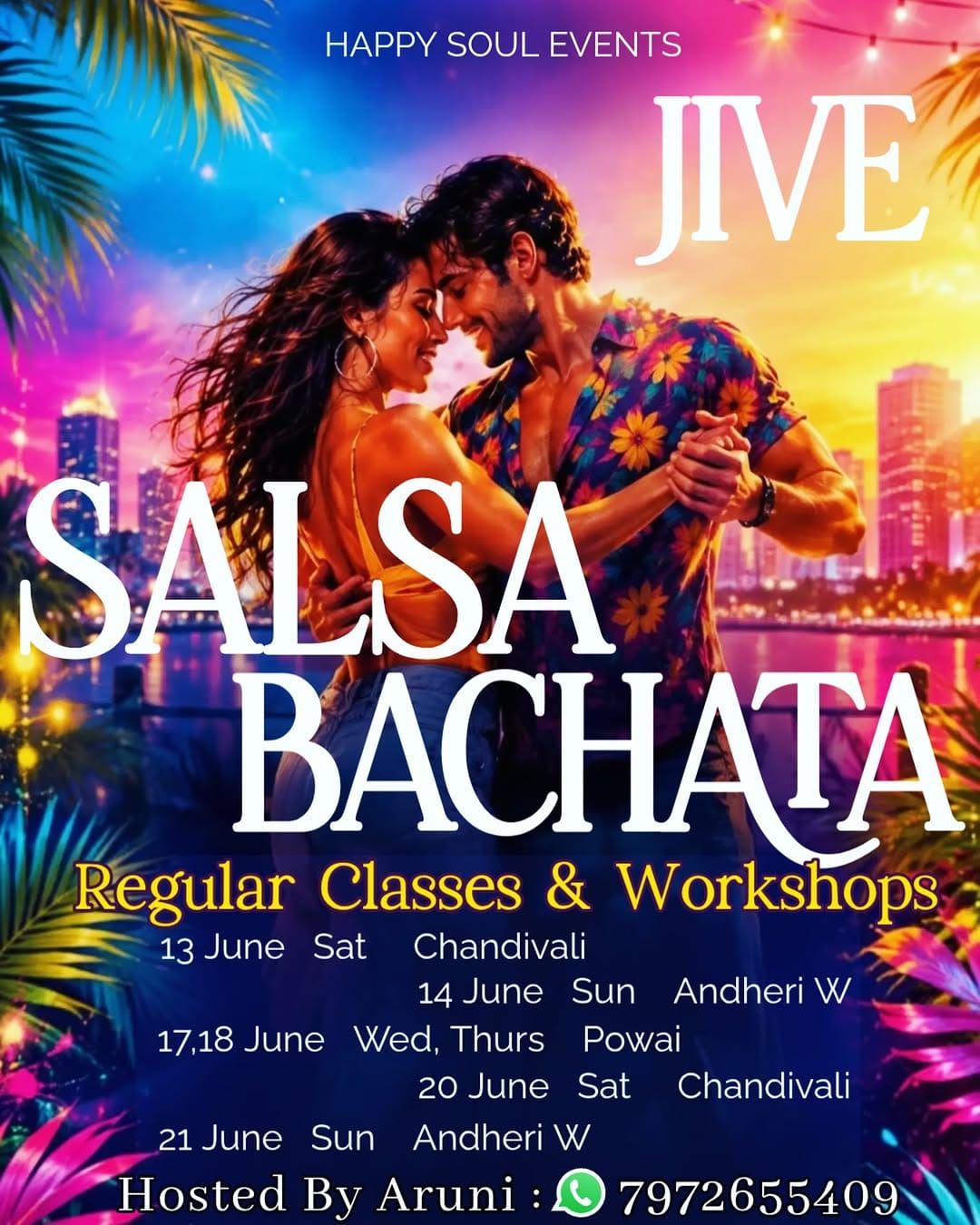 Post 6 by Aruni Purwar - Banker to Musician to Dance Teacher!! on Instagram (image)