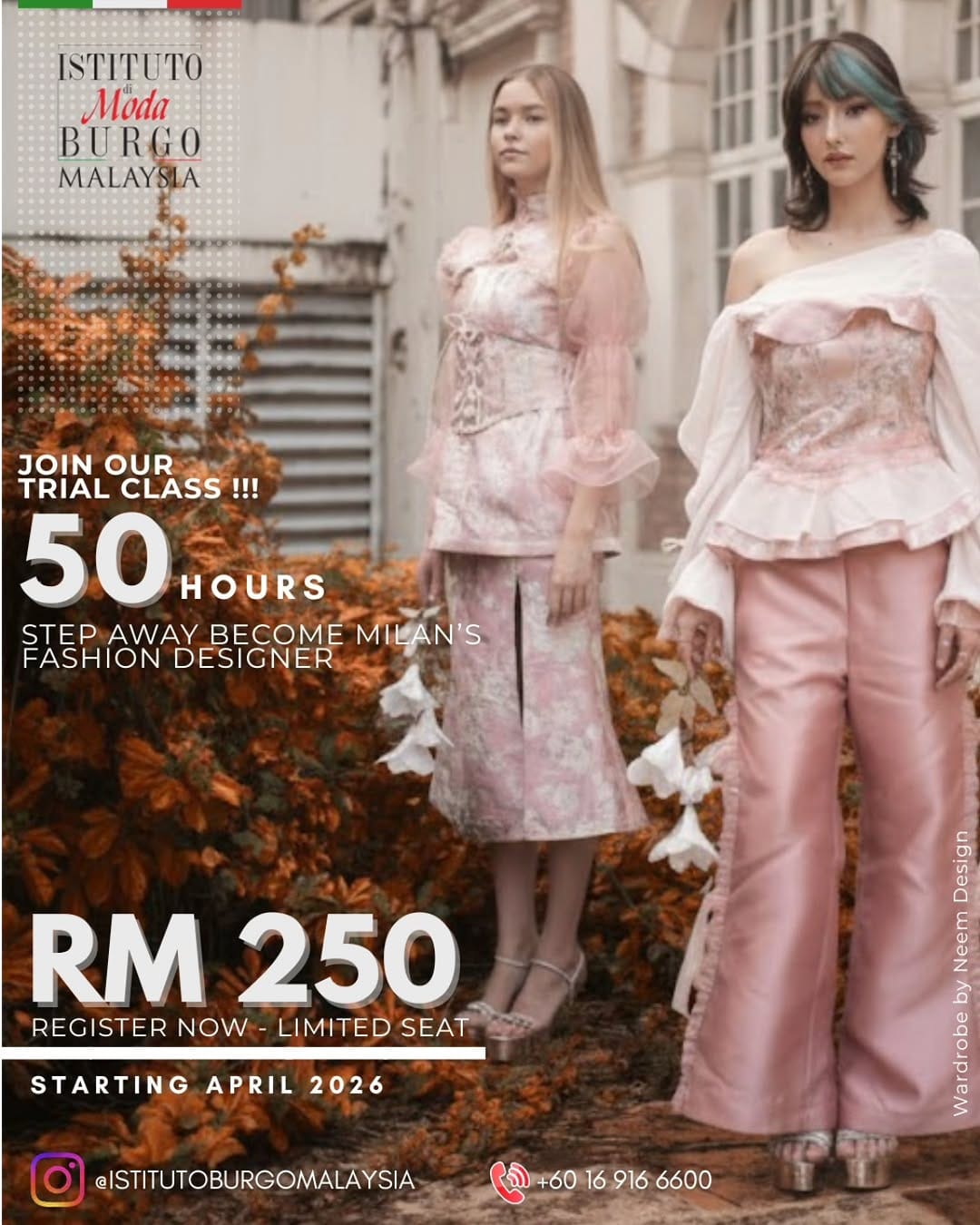 Post 7 by Istituto Moda Burgo - Malaysia on Instagram (image)