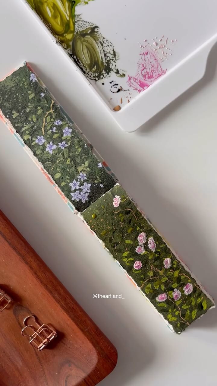 Post 4 by Priyanshi Chhabra • Art ⊹ ࣪ ˖ on Instagram (video)