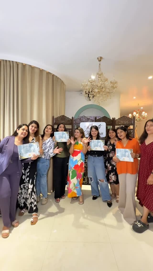 Post 10 by Khyati Chauhan| Bridal Makeup Artist on Instagram (video)