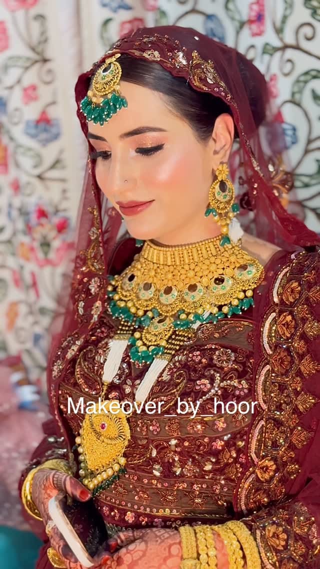 Post 10 by Abeela Farooq | Makeup Artist J&K on Instagram (video)