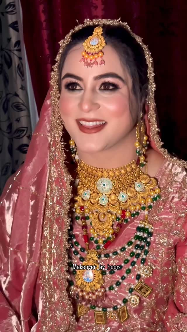 Post 9 by Abeela Farooq | Makeup Artist J&K on Instagram (video)