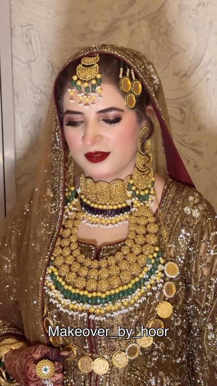 Post 7 by Abeela Farooq | Makeup Artist J&K on Instagram (video)