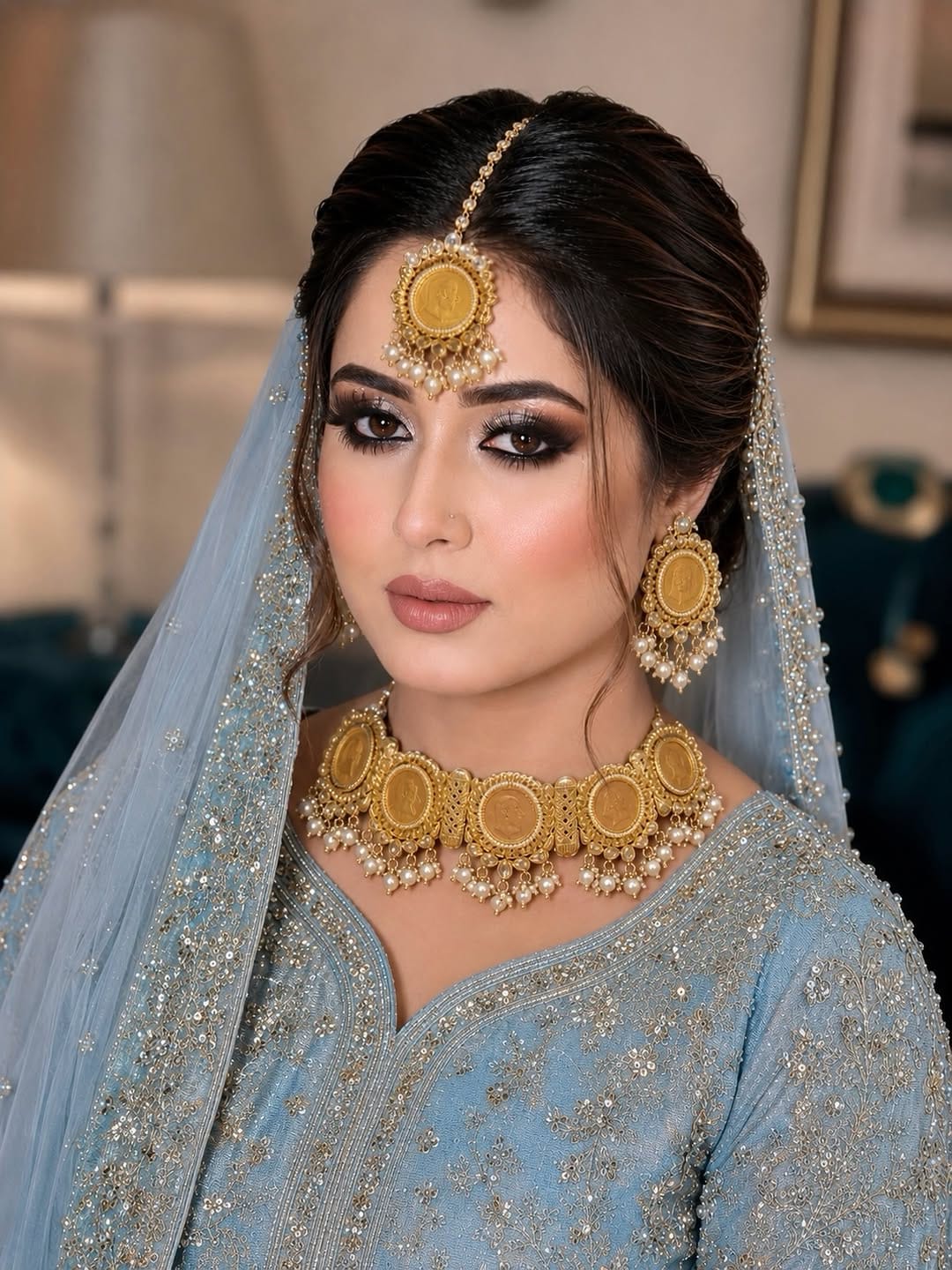 Post 1 by Abeela Farooq | Makeup Artist J&K on Instagram (image)