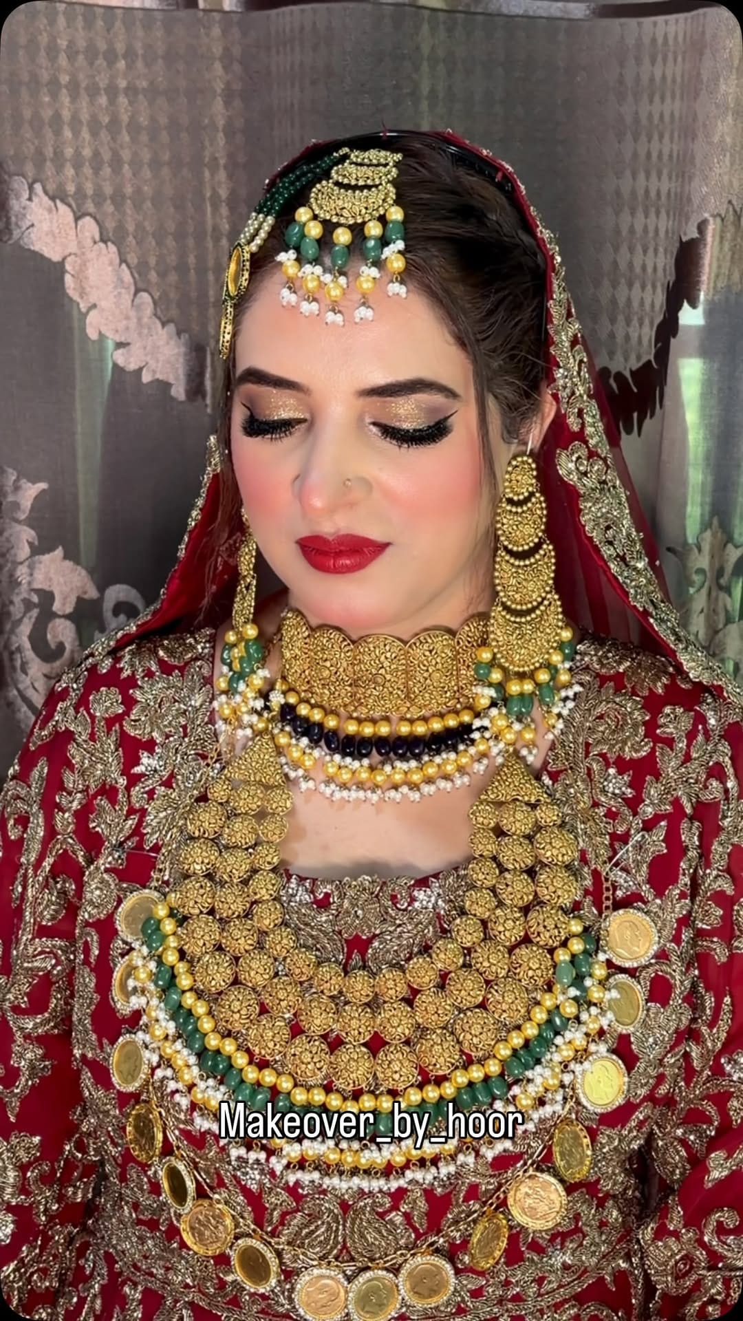 Post 8 by Abeela Farooq | Makeup Artist J&K on Instagram (video)