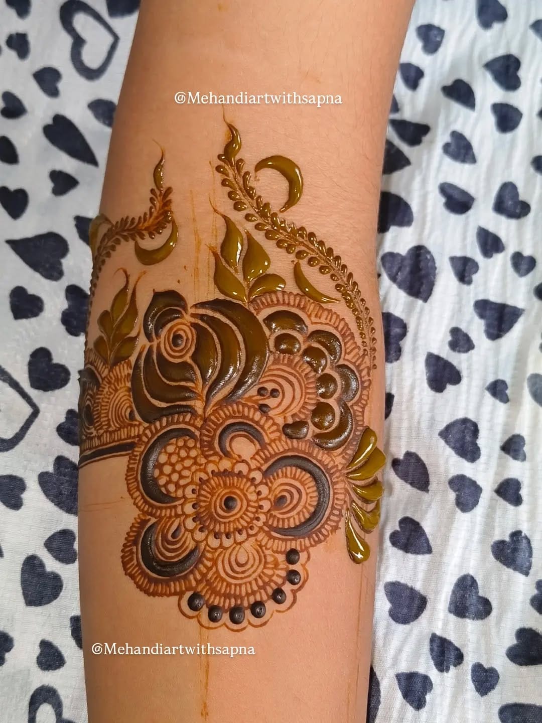 Post 3 by mehandiartwithsapna - Chhattisgarh based mehndi artist on Instagram (carousel)