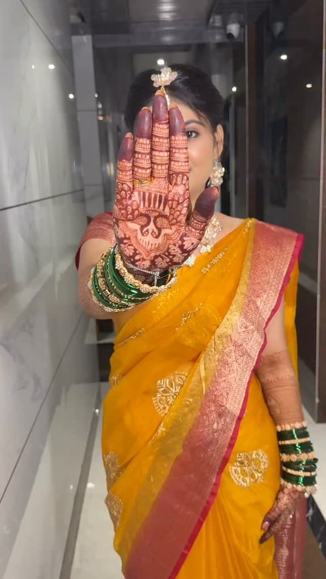 Post 5 by Madhuri More | Nashik Bridal Makeup Artist on Instagram (video)