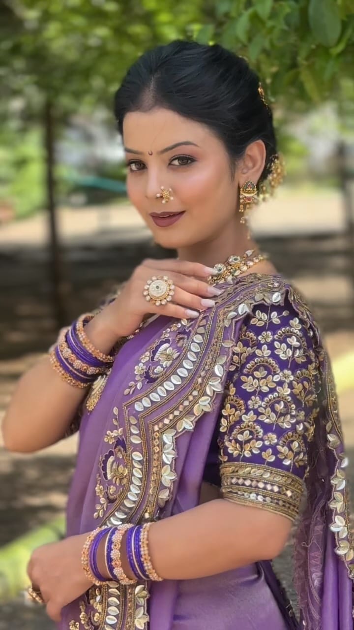 Post 6 by Madhuri More | Nashik Bridal Makeup Artist on Instagram (video)
