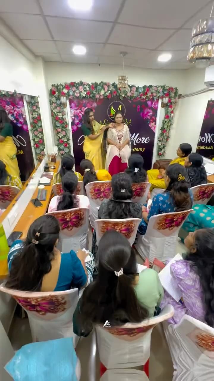 Post 7 by Madhuri More | Nashik Bridal Makeup Artist on Instagram (video)