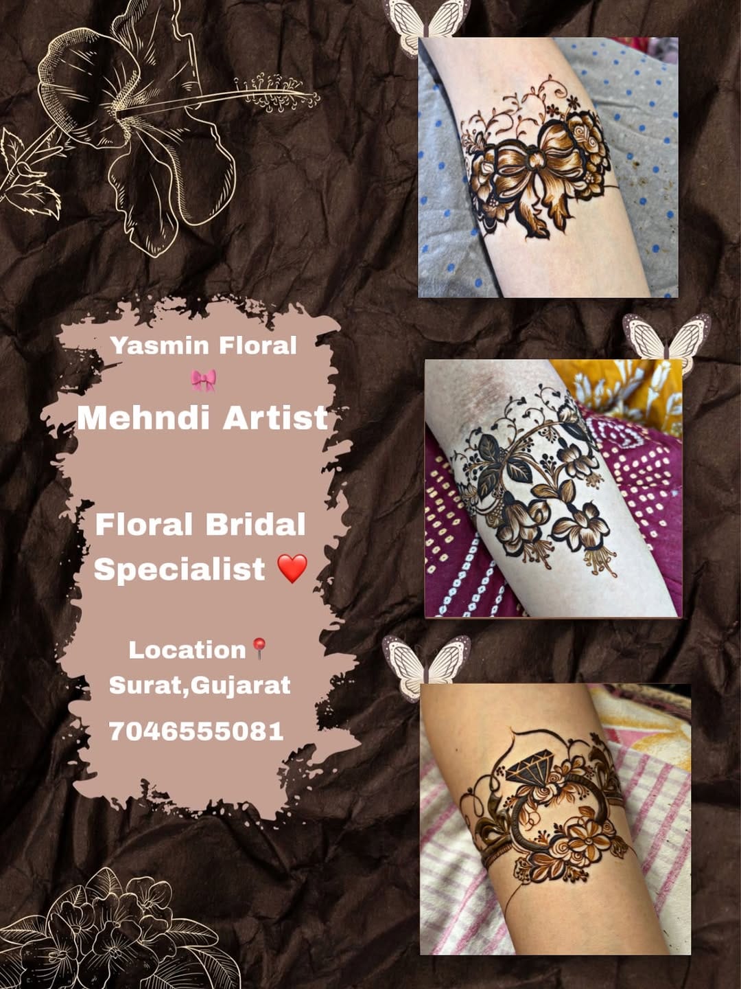 Post 9 by 🎀Yasmin Mehndi Surat🎀 on Instagram (image)
