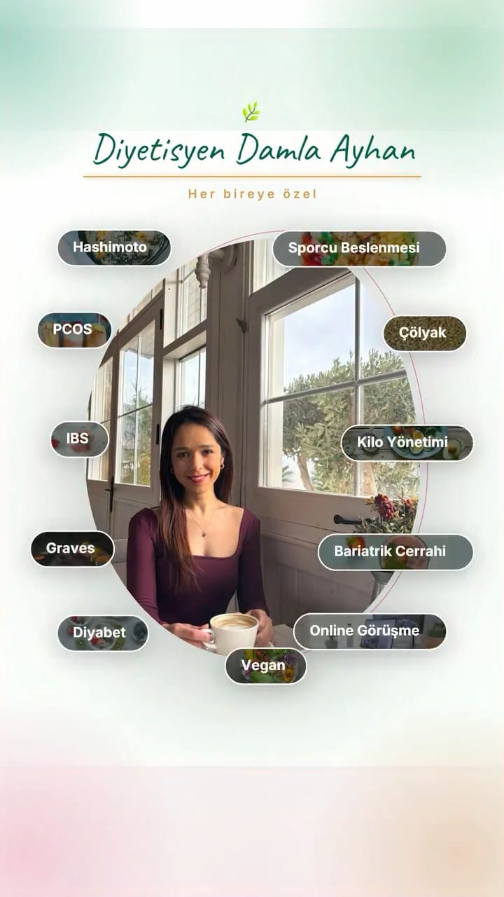 Post 4 by Diyetisyen Damla Ayhan/ Haşimato ve IBS Diyetisyeni on Instagram (video)