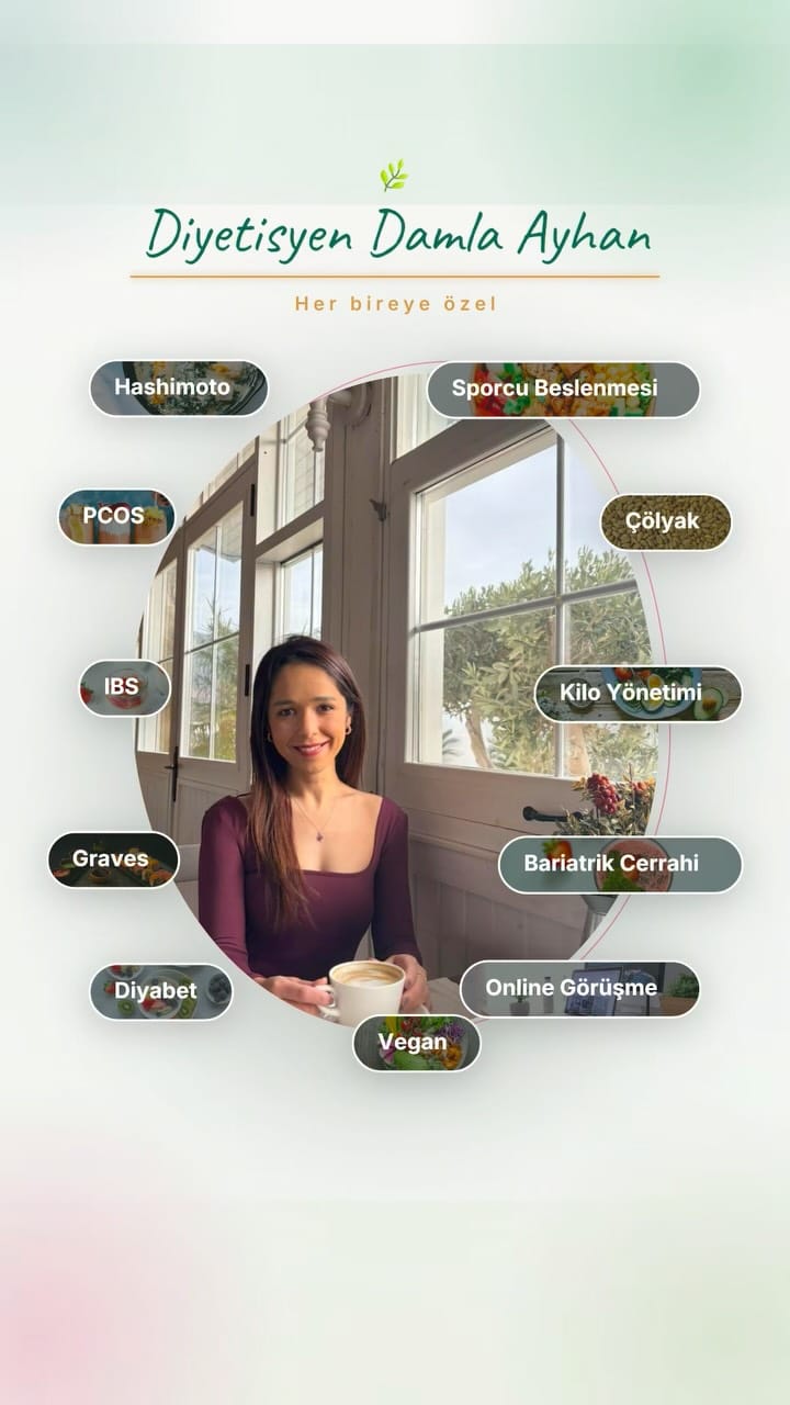 Post 3 by Diyetisyen Damla Ayhan/ Haşimato ve IBS Diyetisyeni on Instagram (video)