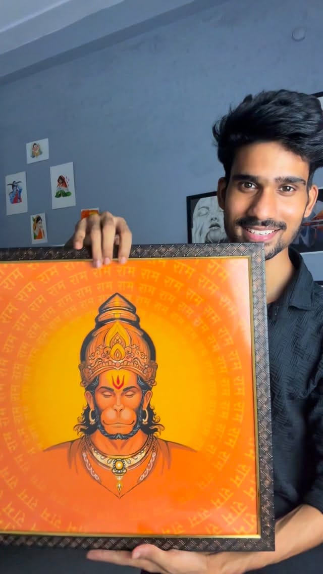 Post 5 by Ateet Arts on Instagram (video)