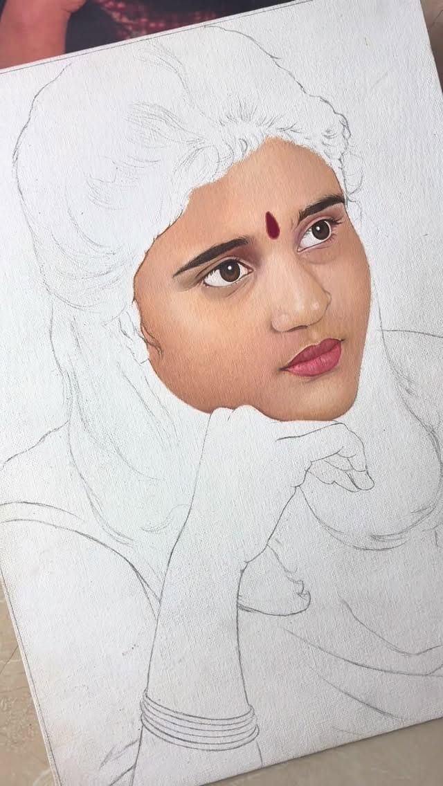 Post 6 by Ateet Arts on Instagram (video)
