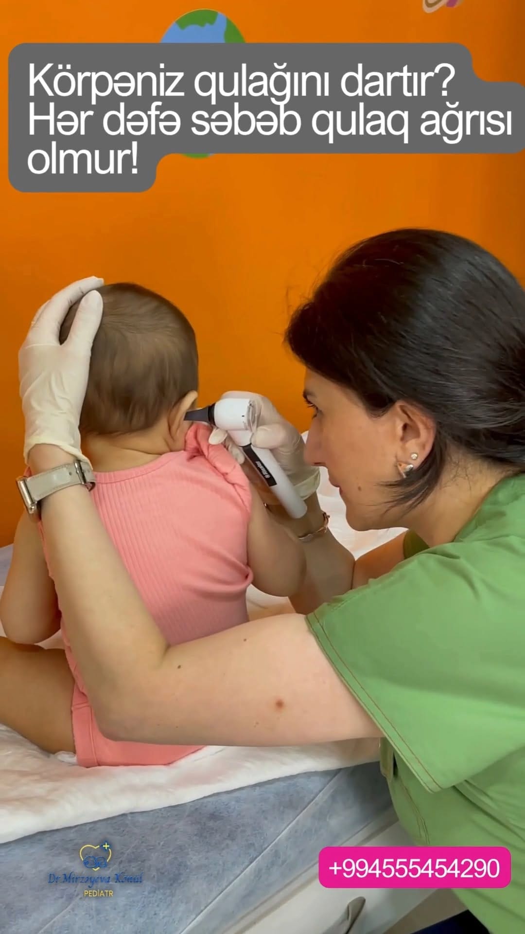Post 7 by DR. Könül Mirzəyeva | Pediatr on Instagram (video)