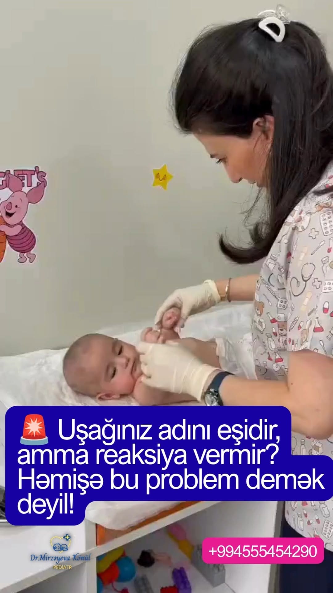 Post 3 by DR. Könül Mirzəyeva | Pediatr on Instagram (video)