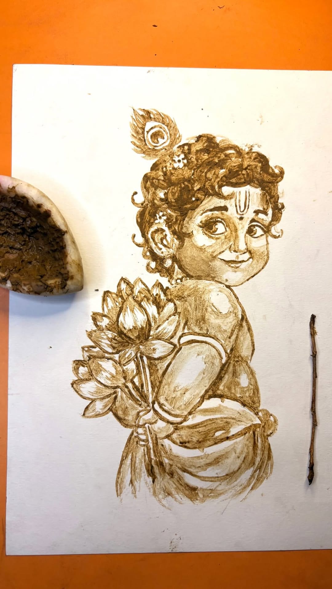 Post 5 by Sudhakar sahu | Artist on Instagram (video)
