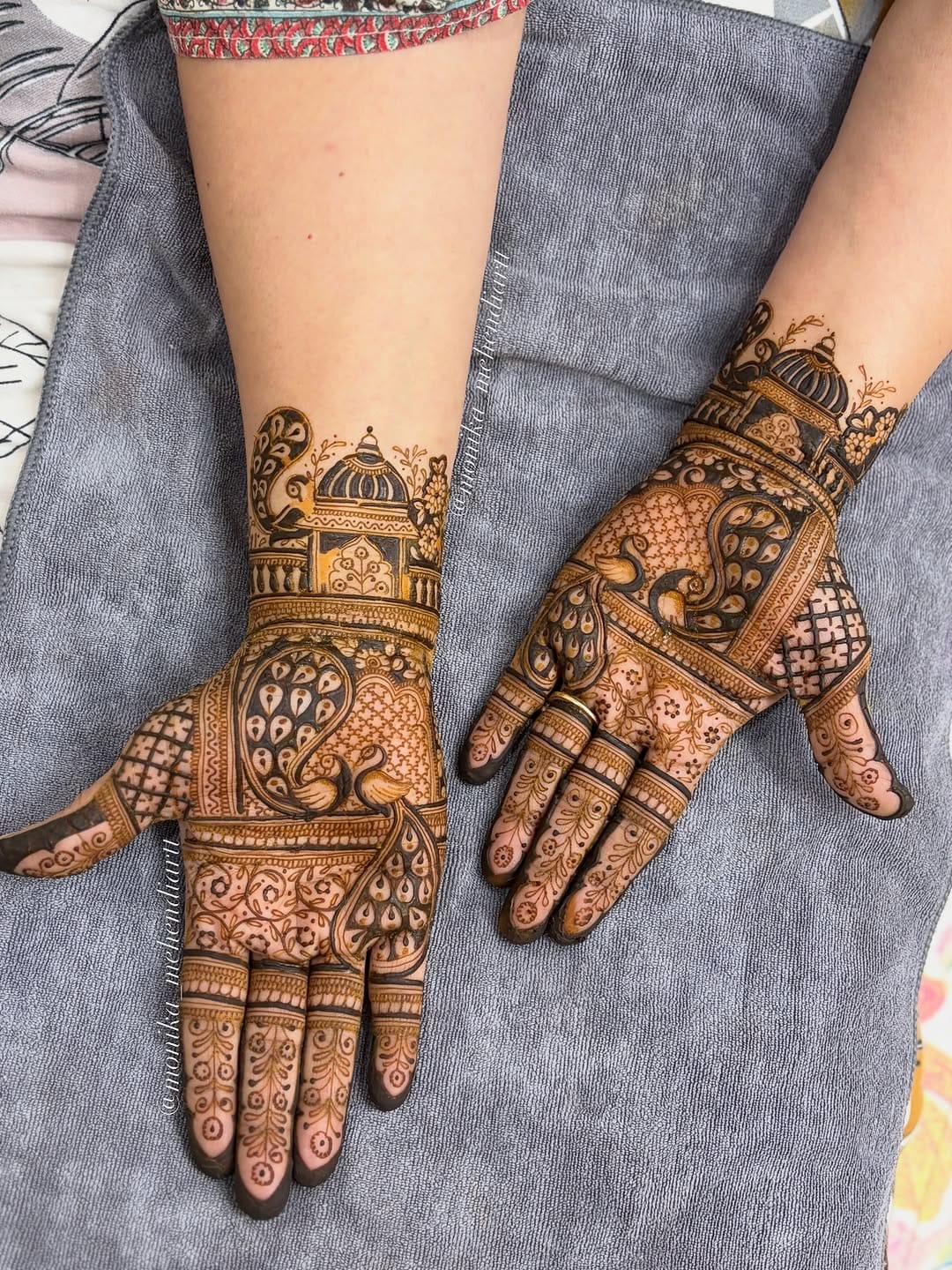 Post 1 by Monika Suthar | Mehendi artist on Instagram (carousel)
