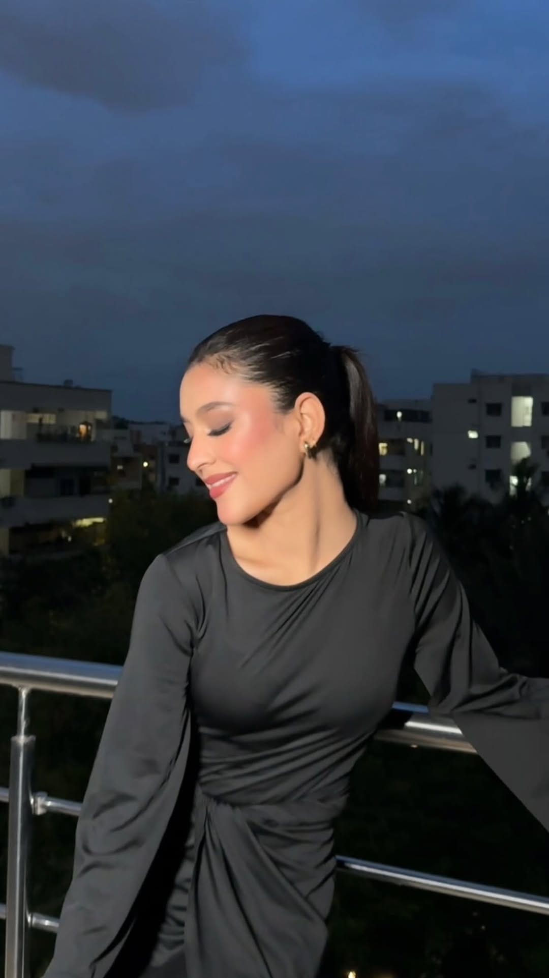 Post 4 by Hyderabad makeup artist on Instagram (video)