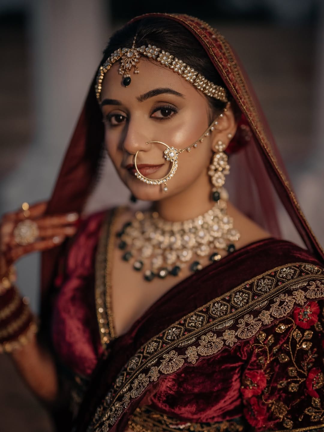 Post 5 by Hyderabad makeup artist on Instagram (carousel)