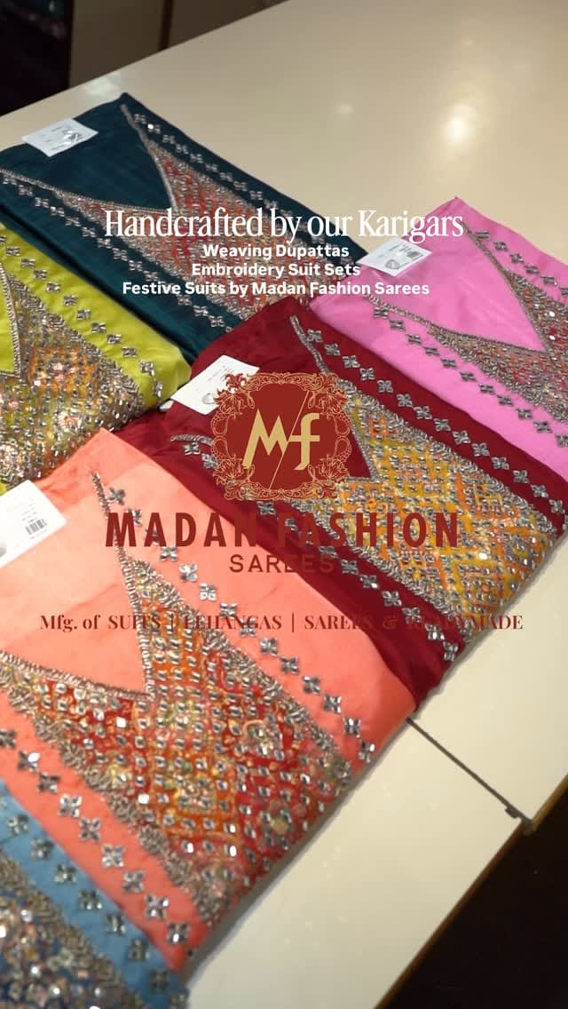 Post 5 by Madan Fashion Sarees on Instagram (video)