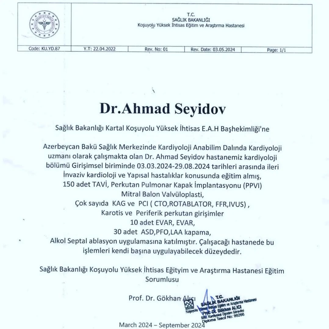 Post 8 by Dr.Əhməd Seyidov on Instagram (image)