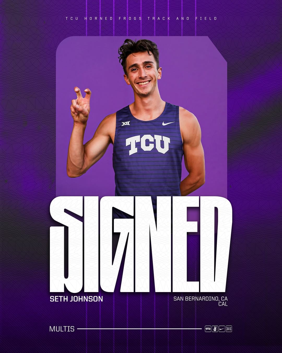 Post 6 by TCU Track & Field/XC on Instagram (image)