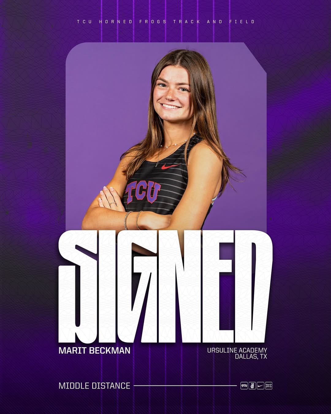 Post 5 by TCU Track & Field/XC on Instagram (image)