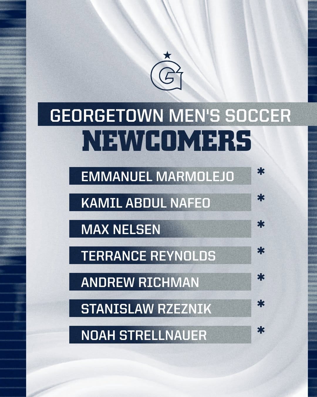 Post 7 by Georgetown Men’s Soccer on Instagram (image)
