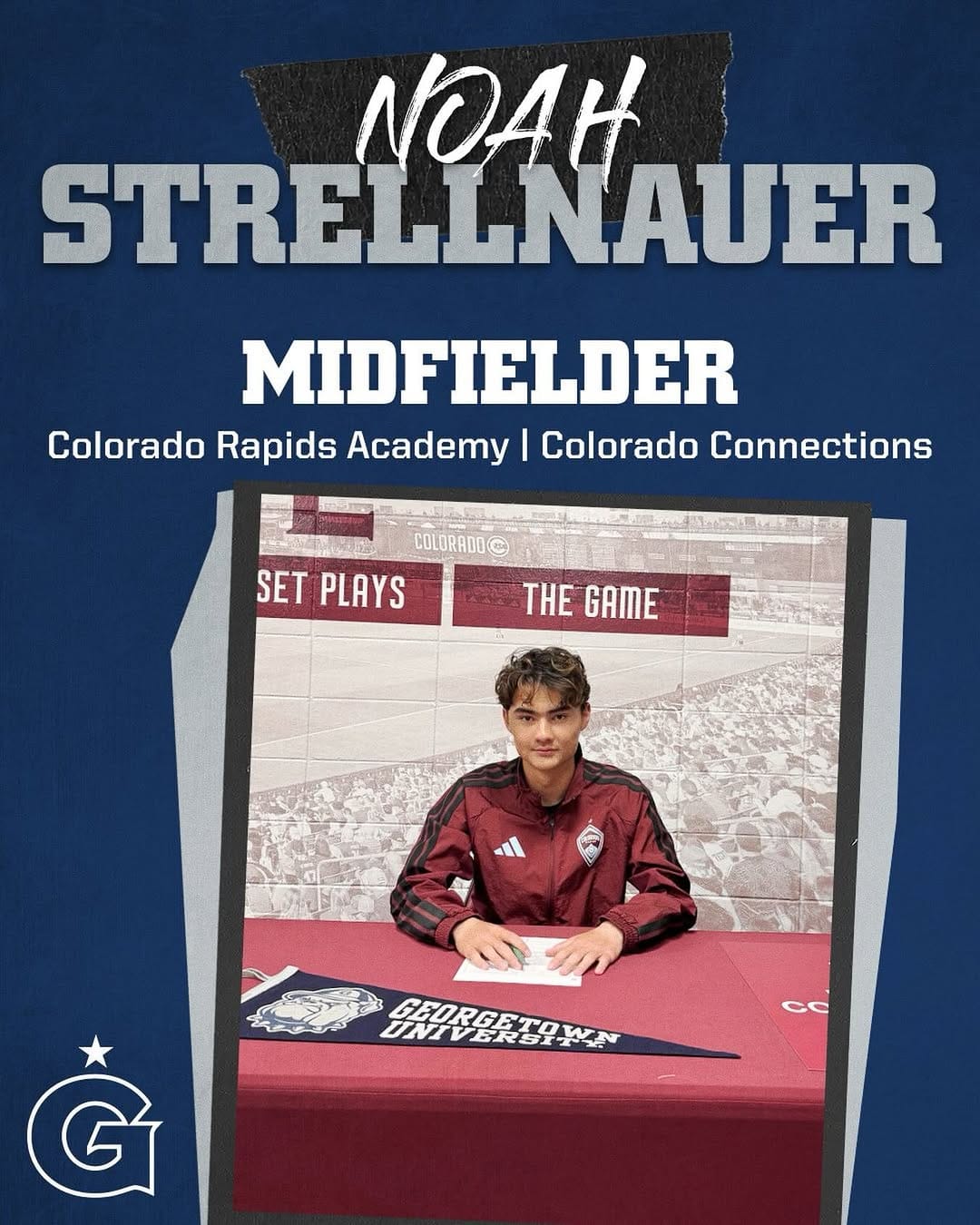 Post 8 by Georgetown Men’s Soccer on Instagram (image)
