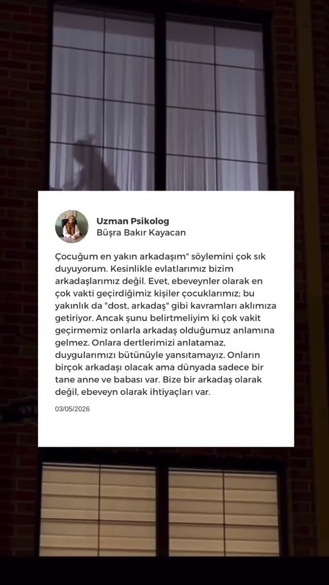 Post 9 by Uzman Psikolog Büşra Bakır Kayacan on Instagram (video)