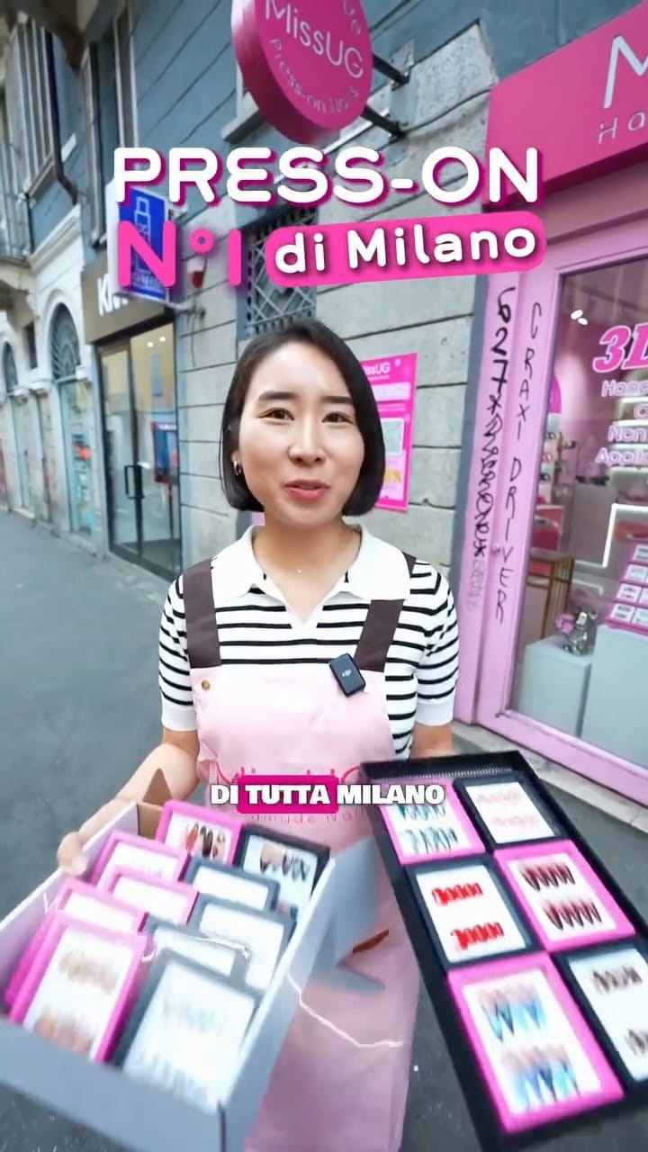 Post 1 by MissUG Nails ｜3D Press On Nails in Gel on Instagram (video)