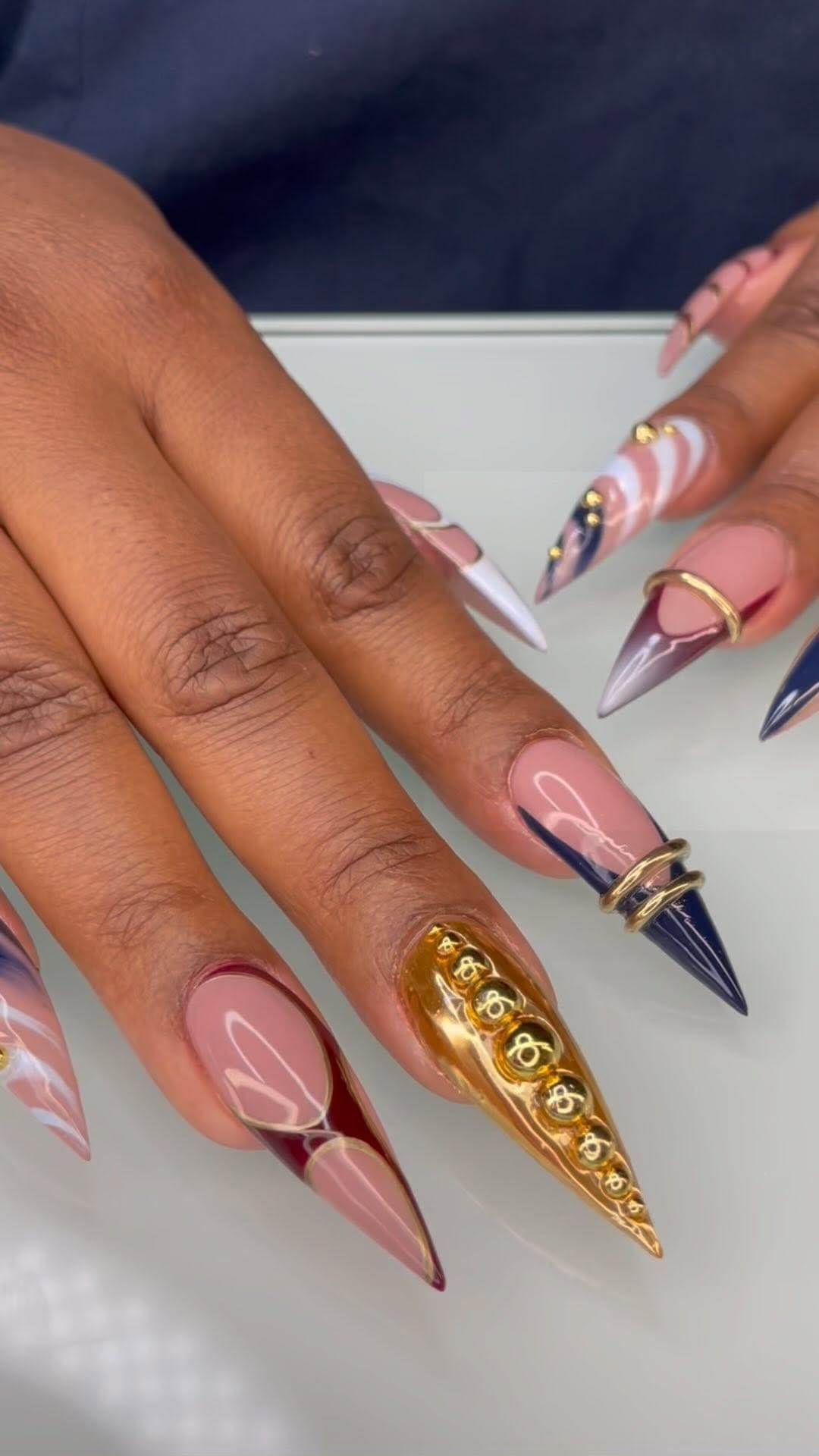 Post 1 by Cheyenne💖Nail Artist🎨 on Instagram (video)