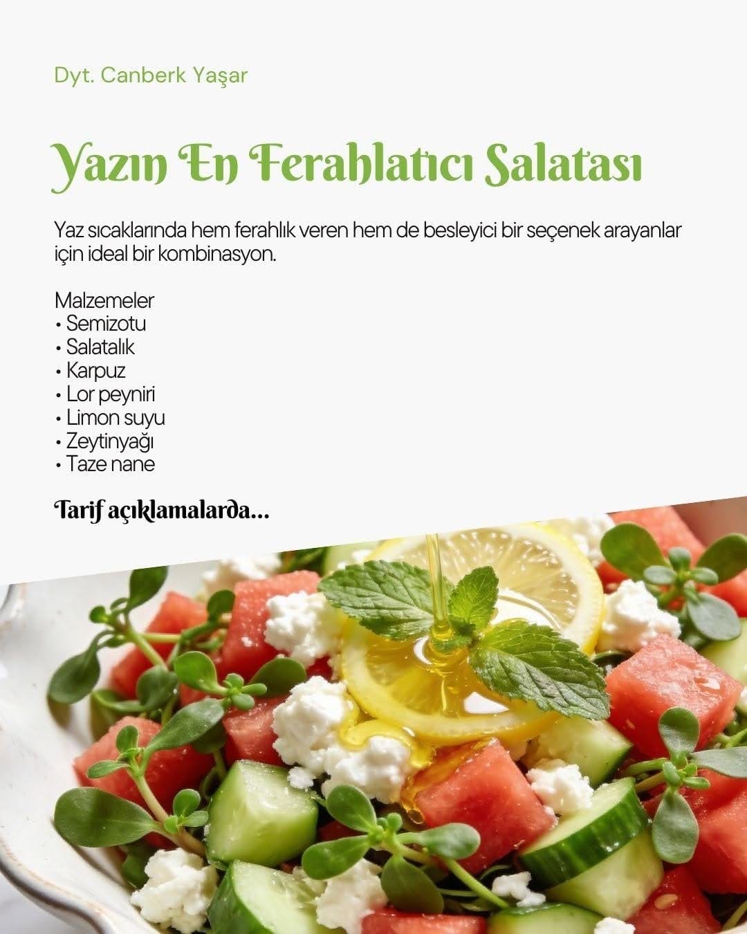 Post 6 by Diyetisyen Canberk Yaşar on Instagram (image)