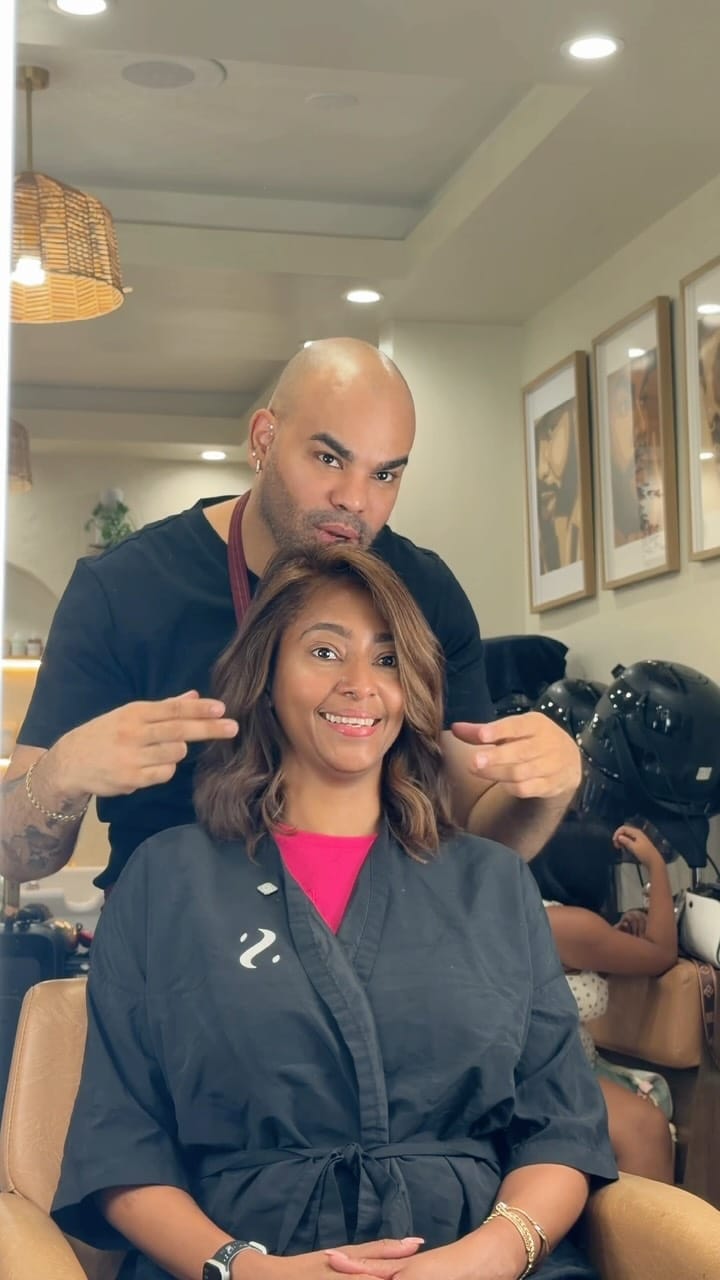 Post 1 by Victorino Carey | Stylist | Beauty | International Educator on Instagram (video)