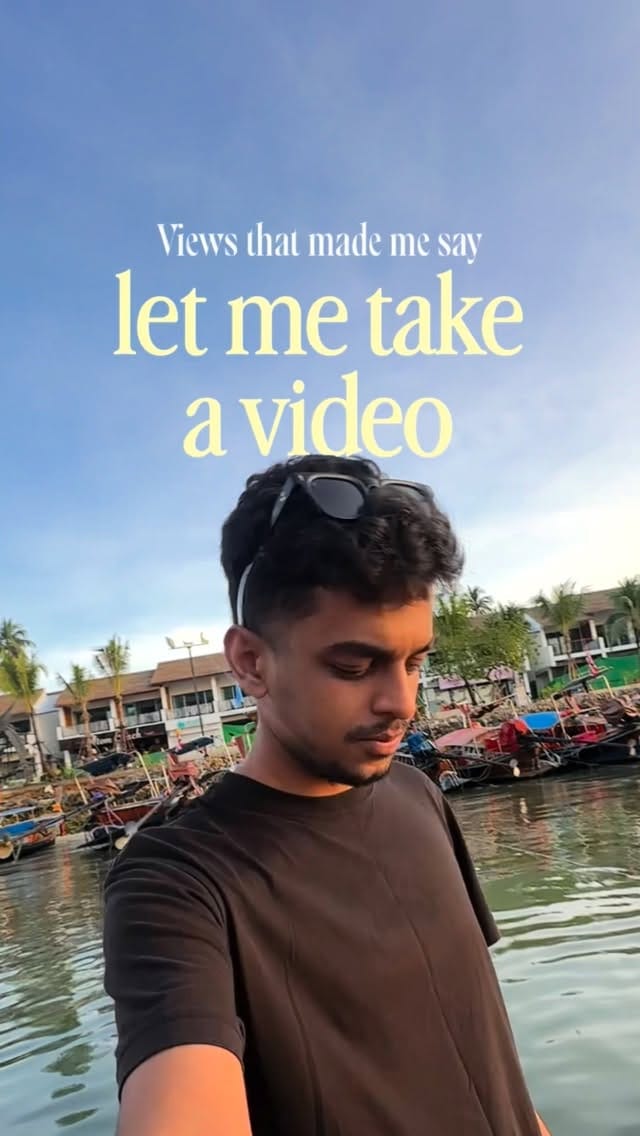 Post 1 by Darsh Nishar on Instagram (video)
