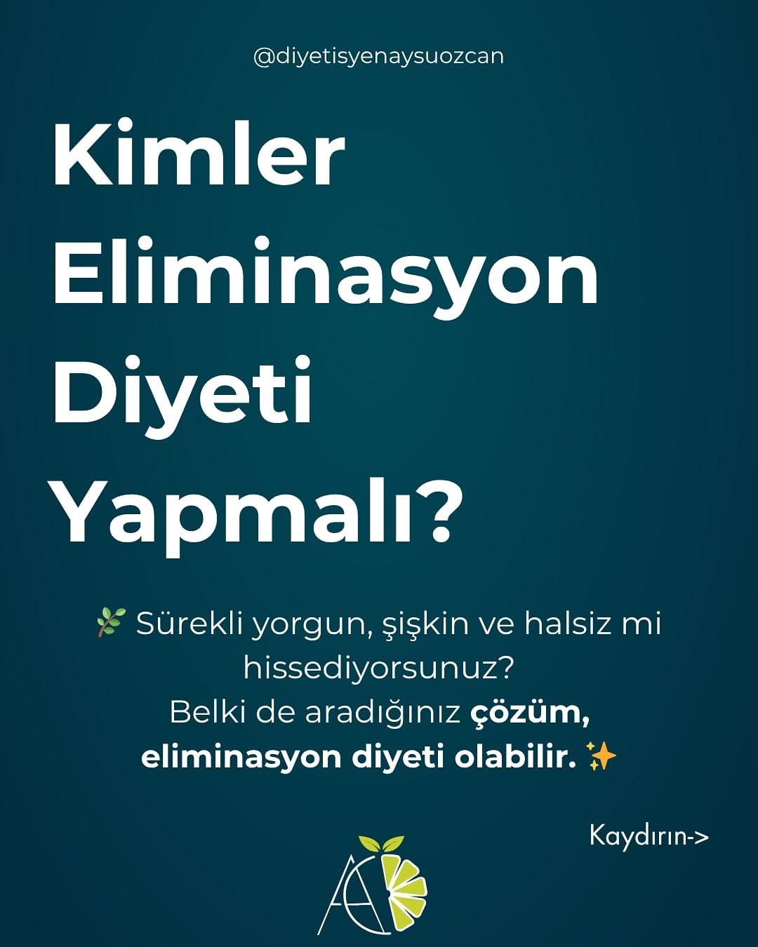 Post 8 by Diyetisyen Aysu Özcan | Fonksiyonel Tıp Beslenmesi on Instagram (carousel)