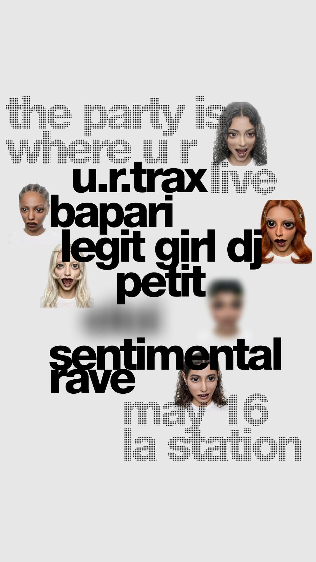 Post 2 by SENTIMENTAL RAVE on Instagram (video)