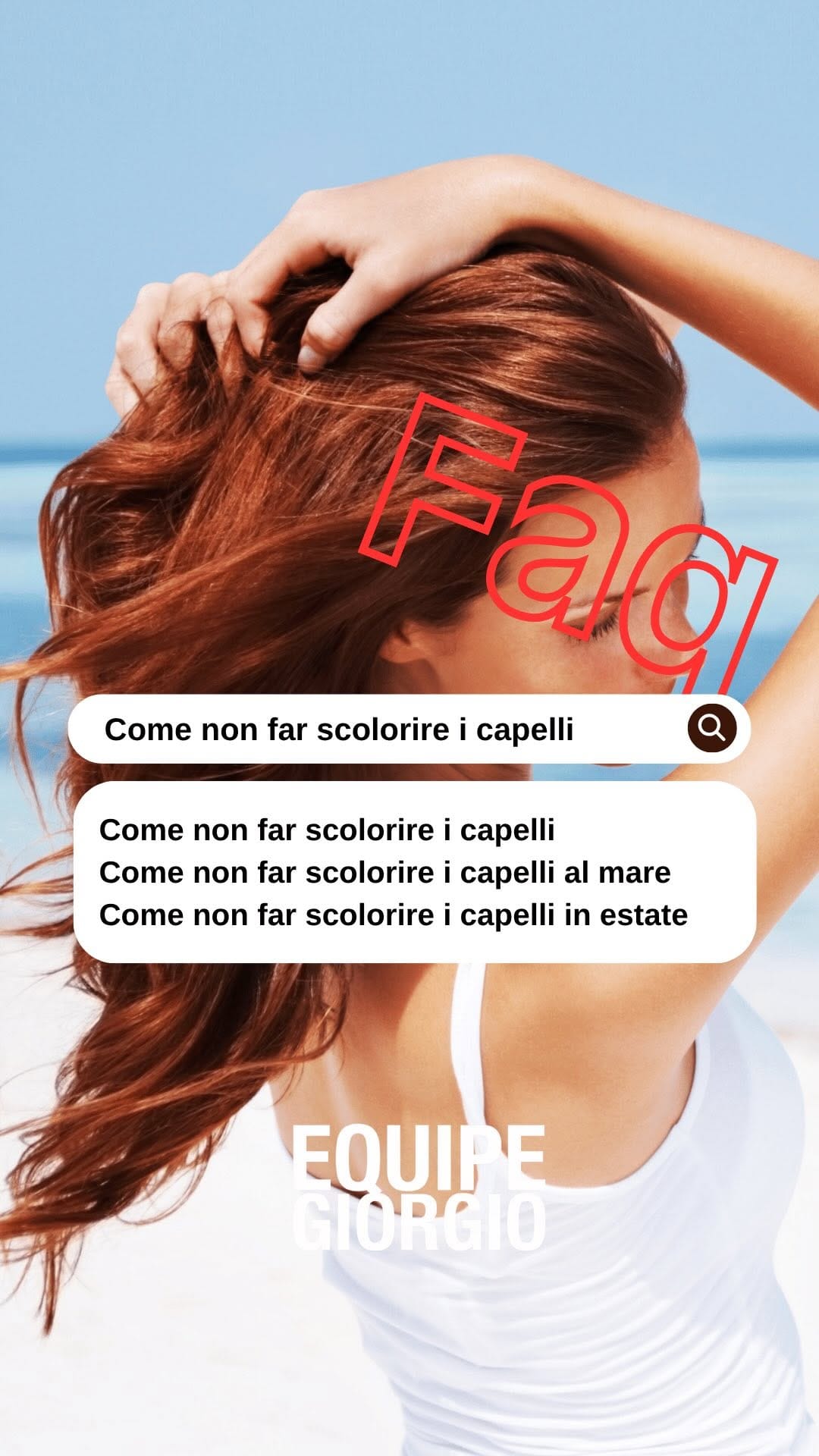Post 1 by EQUIPE GIORGIO | Parrucchieri Genova on Instagram (video)