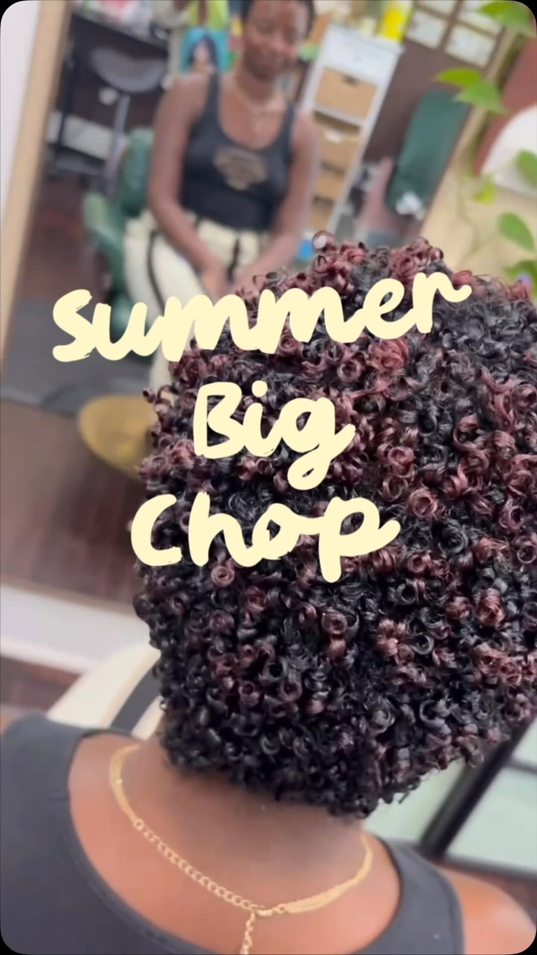 Post 4 by Natural Hair Salon on Instagram (video)