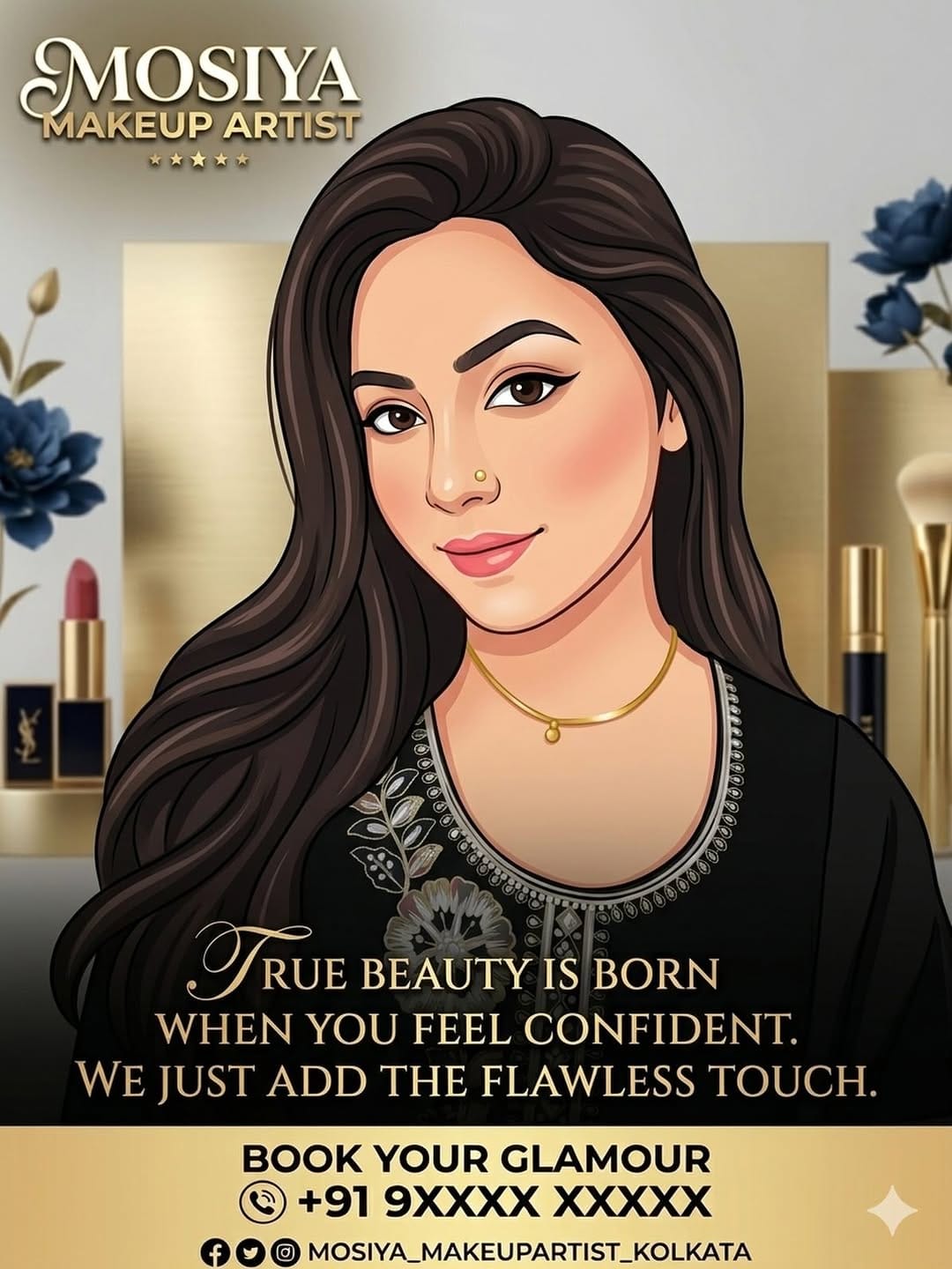 Post 2 by Priya kolkata makeupartist💅🏻💋💄 on Instagram (image)