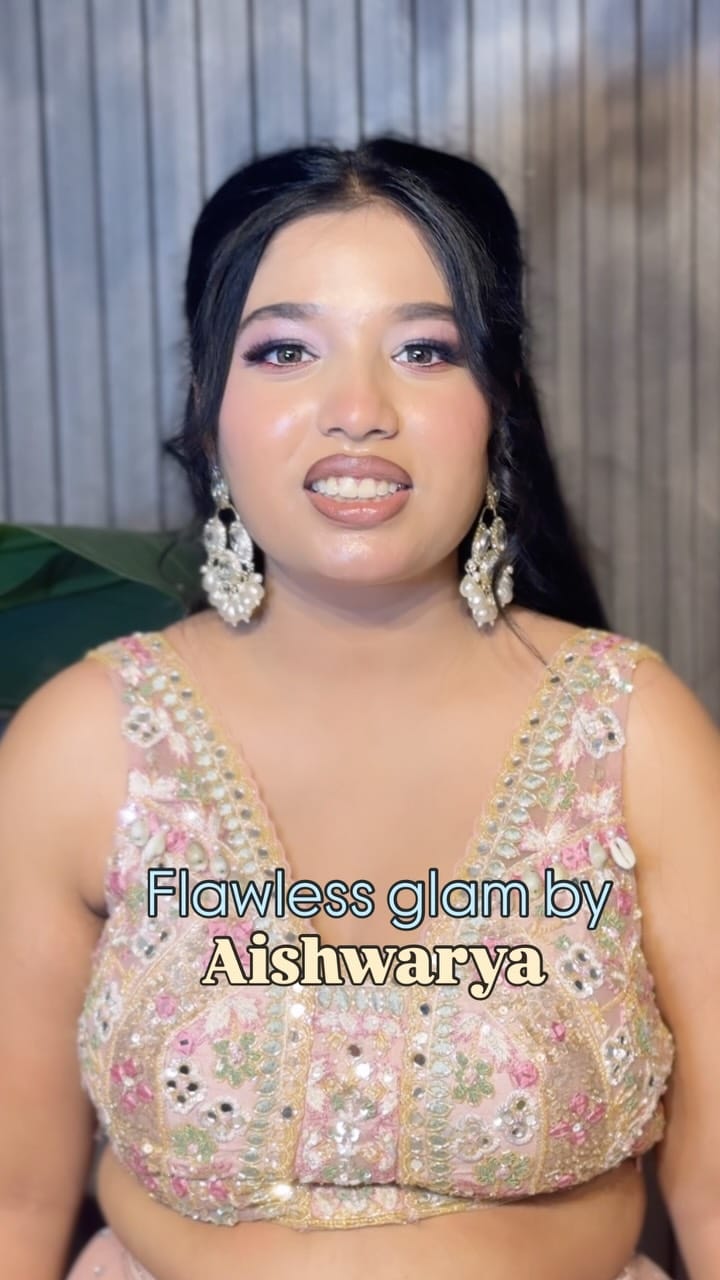Post 8 by Aishwarrya Tyagi | Makeup Artist on Instagram (video)