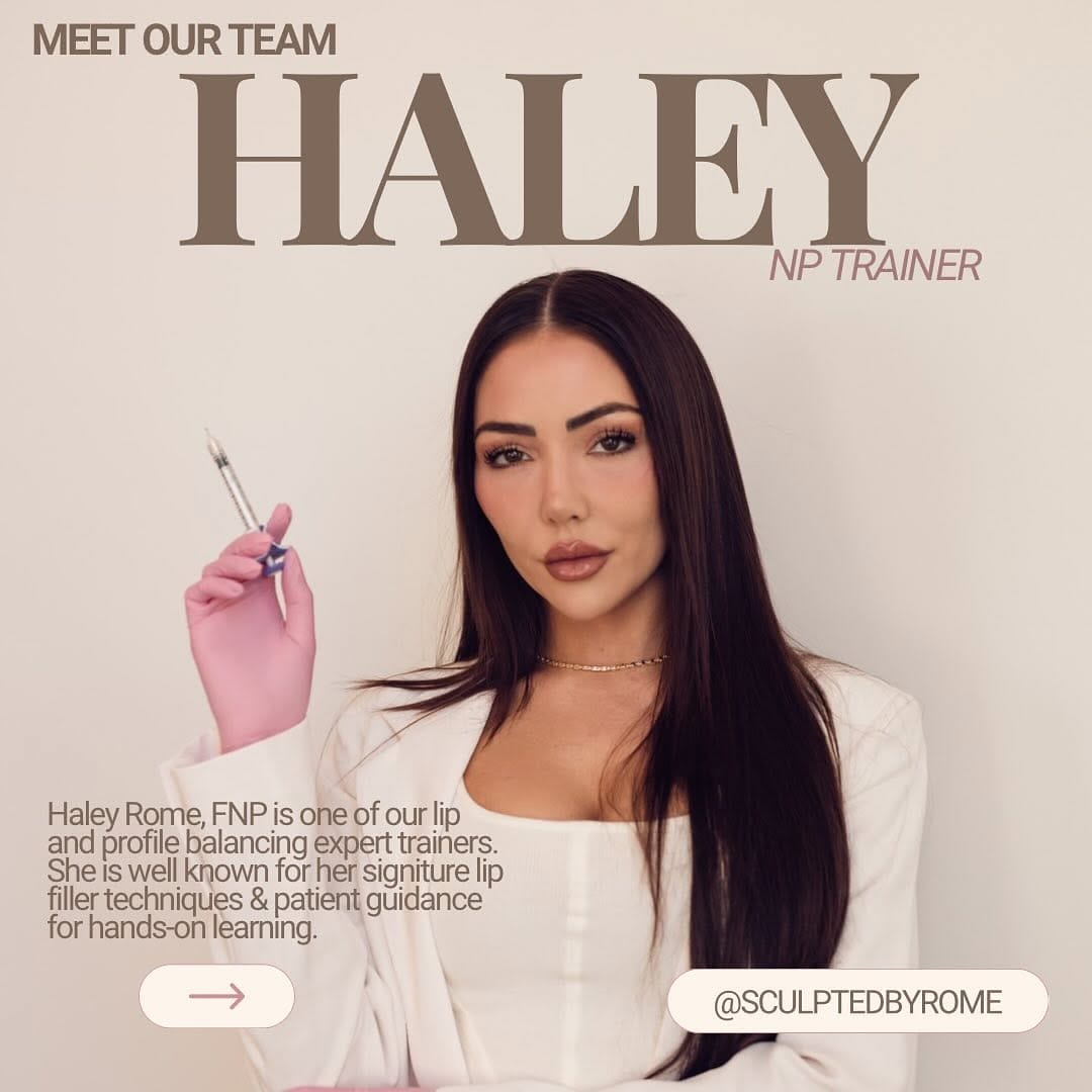 Post 8 by H A L E Y•R O M E—NURSE PRACTITIONER INJECTOR on Instagram (carousel)