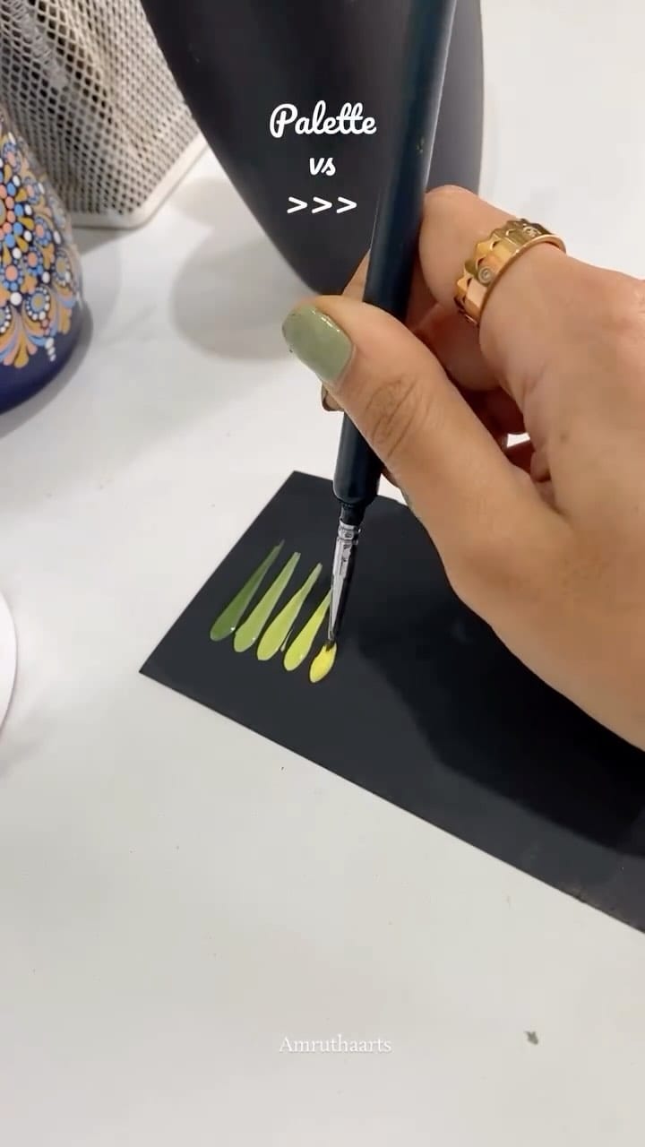 Post 2 by Amrutha Routhu ✨ Mandala Artist ✨ on Instagram (video)